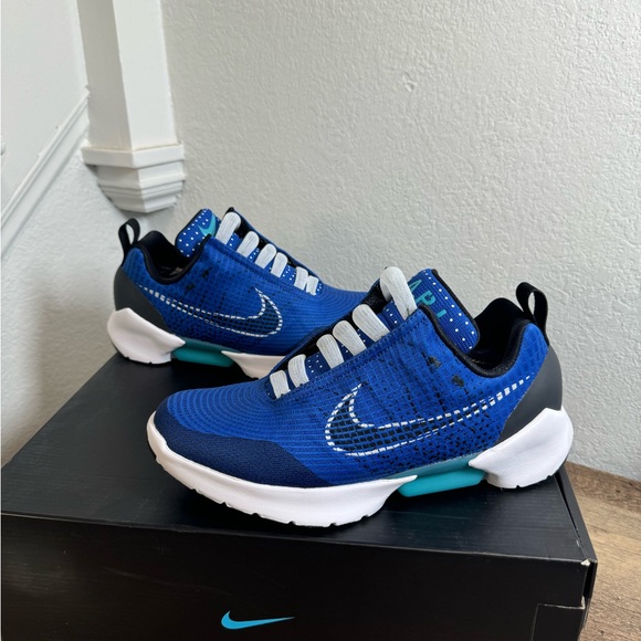 Nike HyperAdapt‎ 1.0 Sport Royal Tinker Blue Sz 8 843871-400 SAMPLE NEW